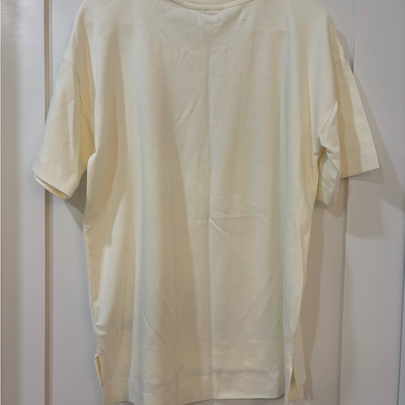 SKFK 100% cotton Geometric Print Tee - Cream - Picture 3 of 5